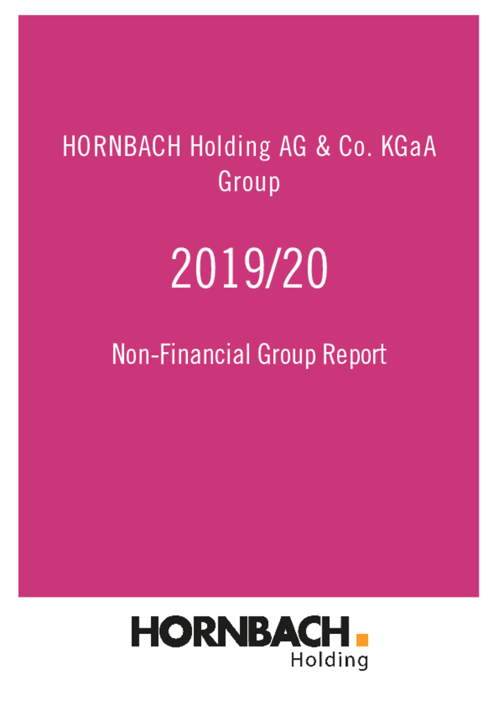 Non-Financial Group Report 2019/20