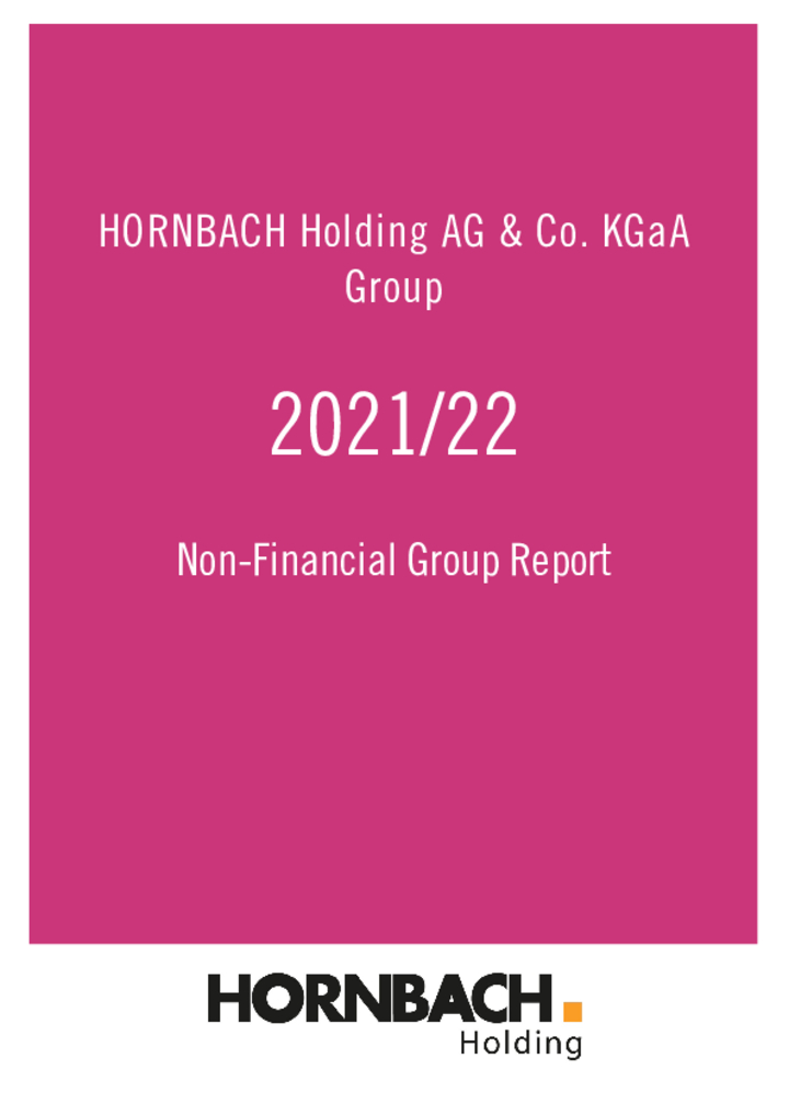 Non-Financial Group Report 2021/22