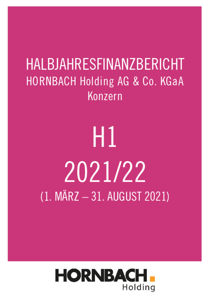 Halbjahresfinanzbericht 2021/2022