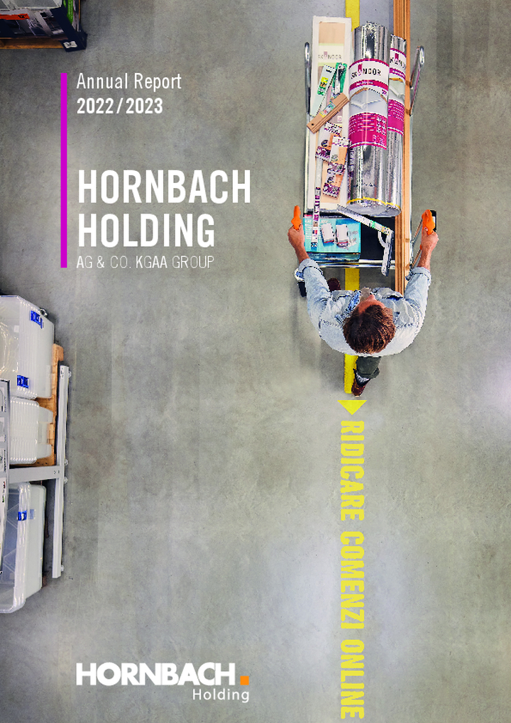 Annual Report 2022/23 of HORNBACH Holding AG & Co. KGaA as of Feb 28, 2023