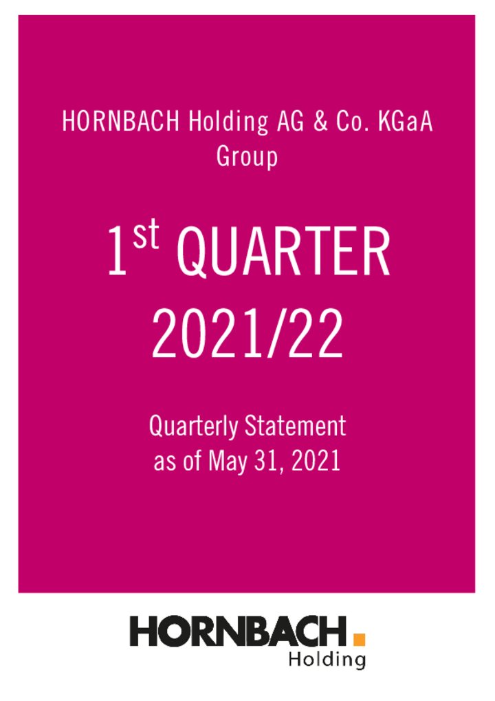 Q1 statement / Q1 financial report 2021/2022