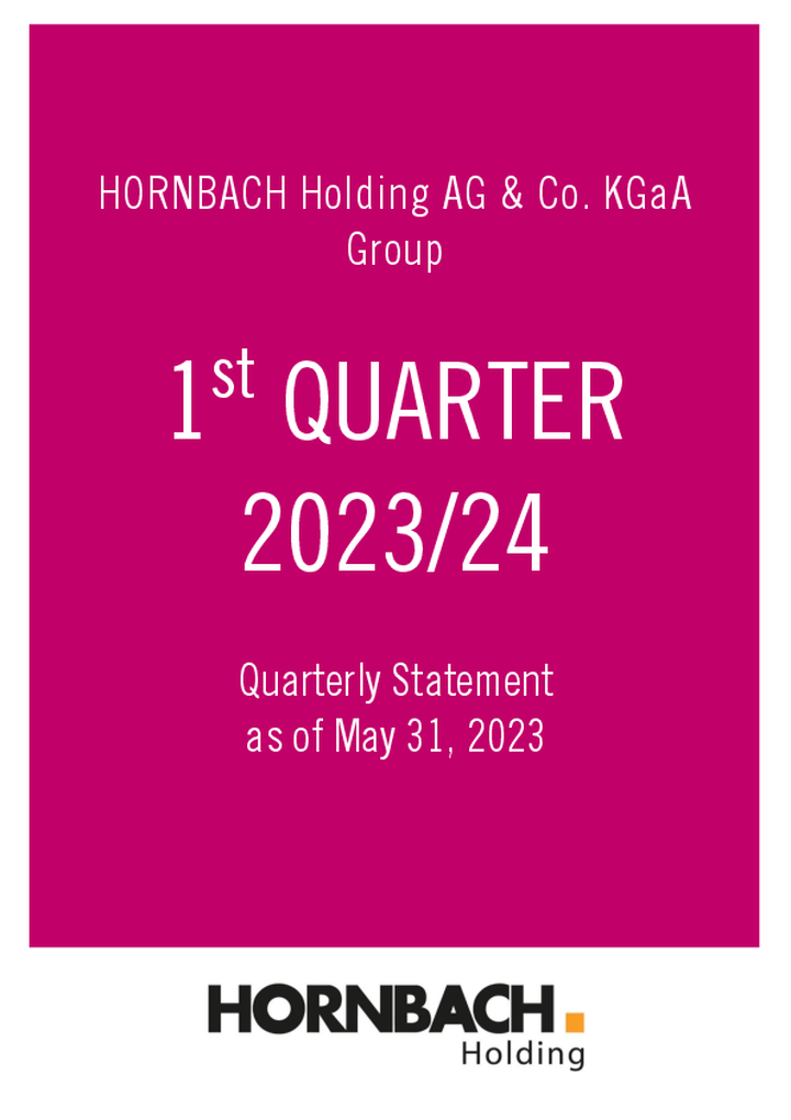 Q1 statement / Q1 financial report 2023/2024