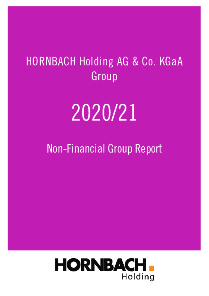 Non-Financial Group Report 2020/21